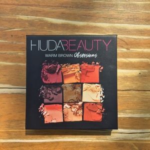 NEW HUDA BEAUTY WARM BROWN OBSESSIONS PALETTE